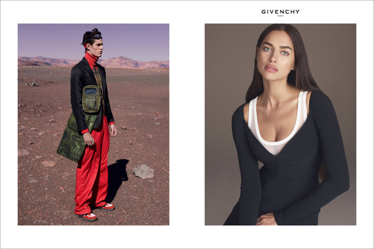 Givenchy оставил моделей в пустыне